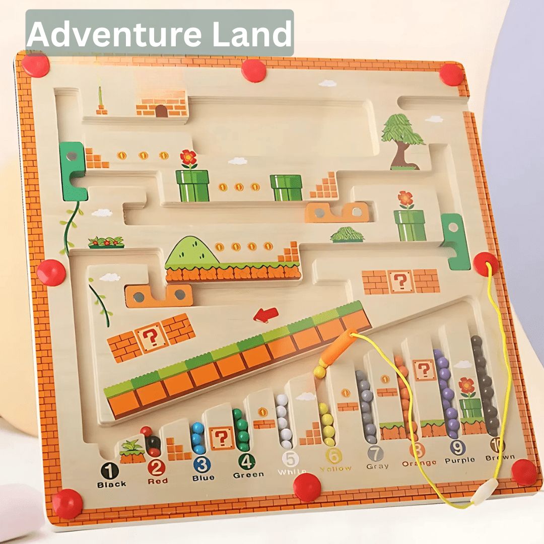 Wiggle Maze – Great for Children's Sensory and Logical Development!