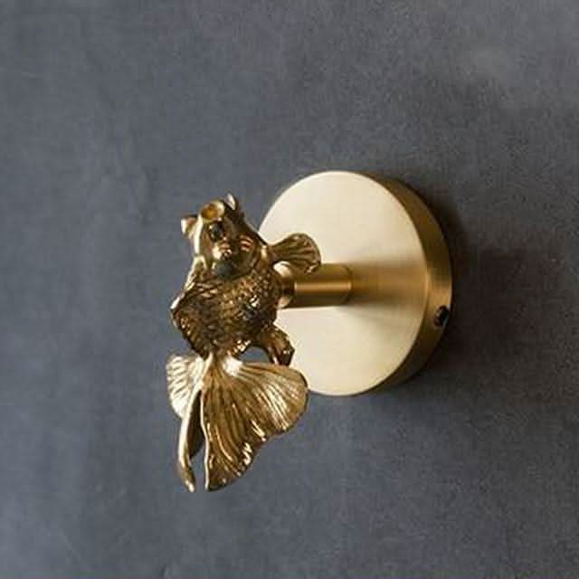 Animal Head Hooks in Brass for Entryway Organization
