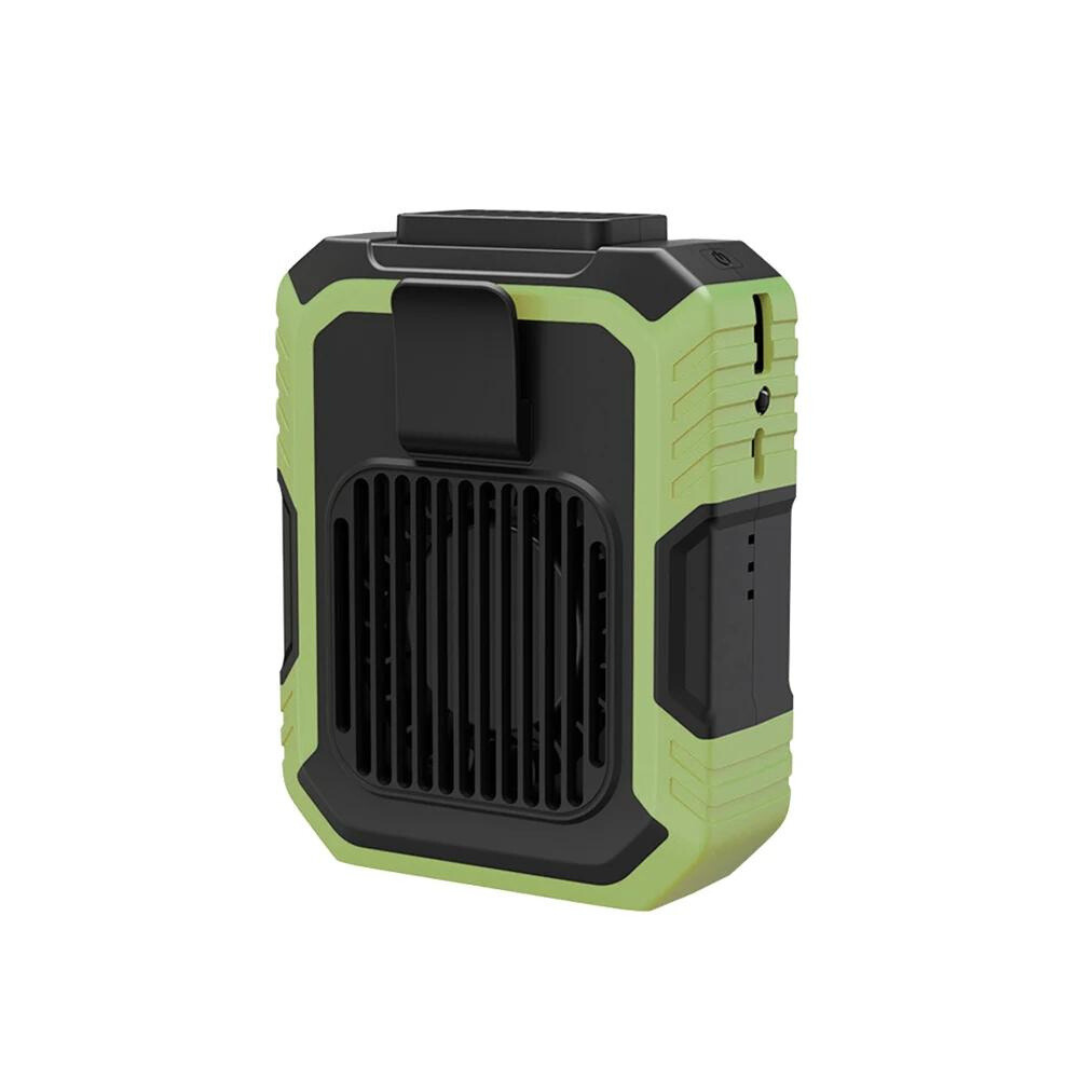 BreezeBuddy – Compact Hands-Free Waist Fan with Rechargeable Battery