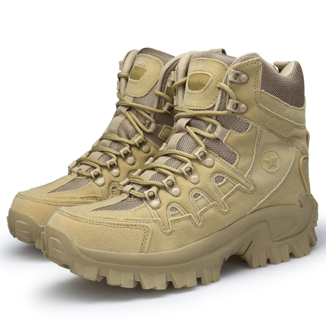 Rugged Terrain Boots – Waterproof & Lightweight Hiking Footwear