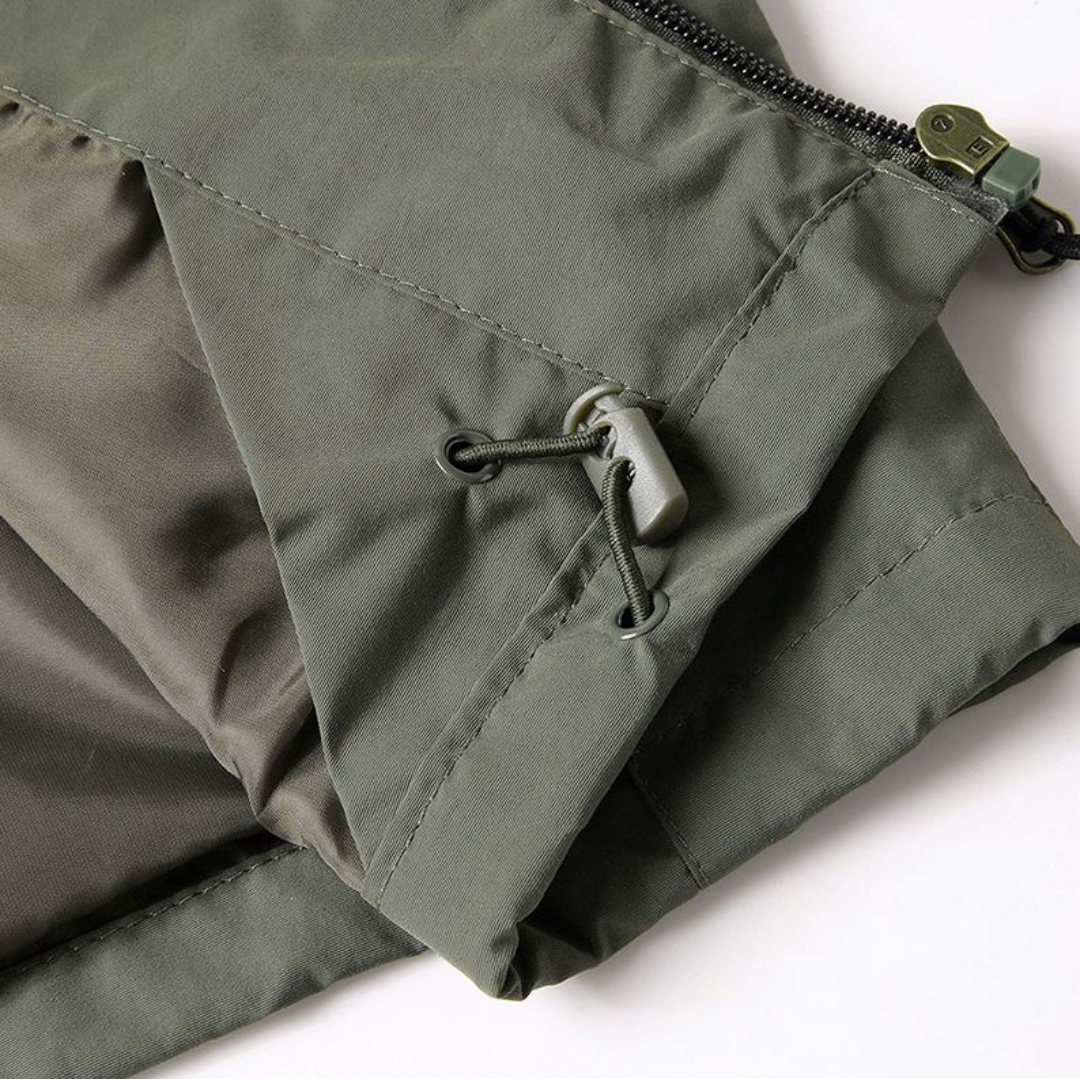 Essential Travel Jacket with Hood – Water-Resistant & Windproof