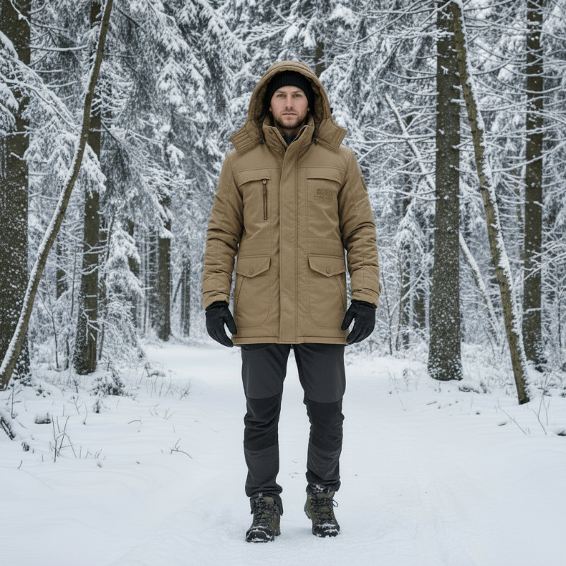 FrostGuard - Fleece-Lined Parka Jacket for Ultimate Warmth