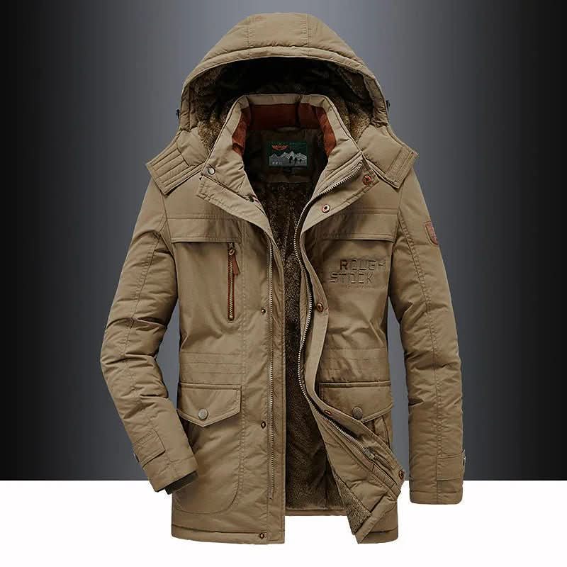 FrostGuard - Fleece-Lined Parka Jacket for Ultimate Warmth