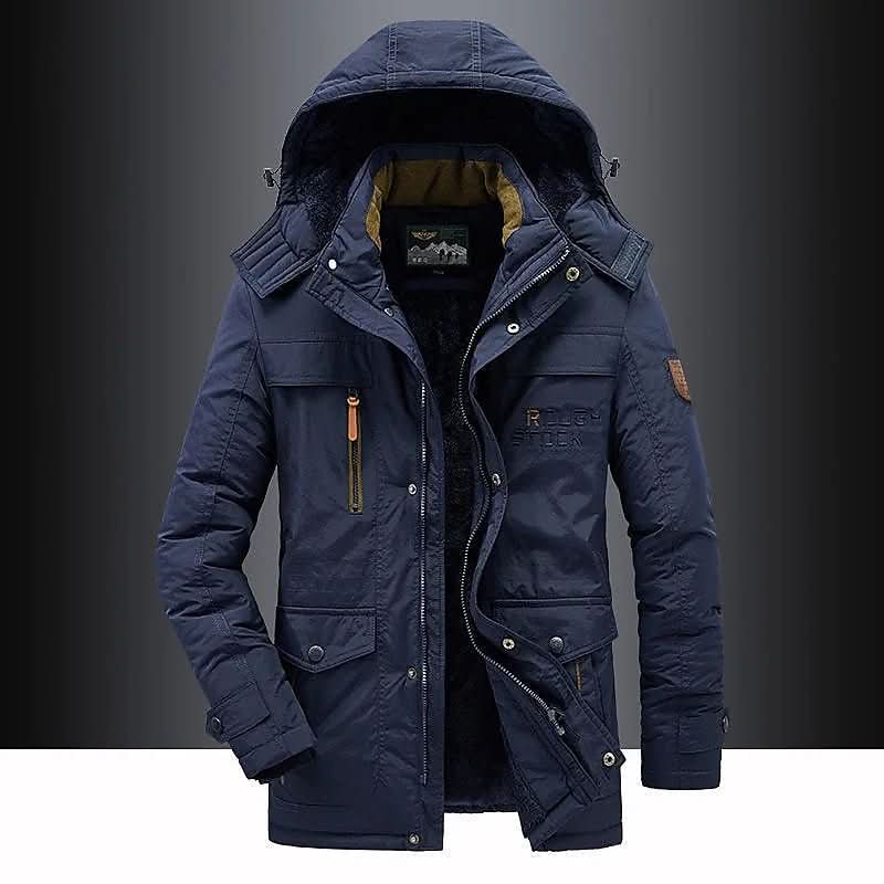 FrostGuard - Fleece-Lined Parka Jacket for Ultimate Warmth