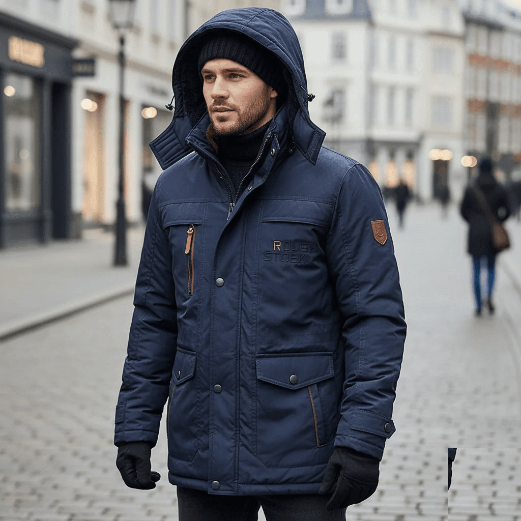 FrostGuard - Fleece-Lined Parka Jacket for Ultimate Warmth