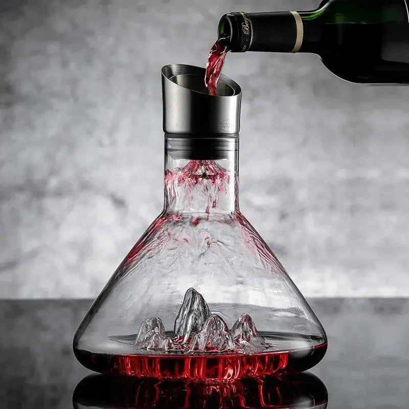Elegant 1500 ml Wine Aerator with Stainless Steel Filter