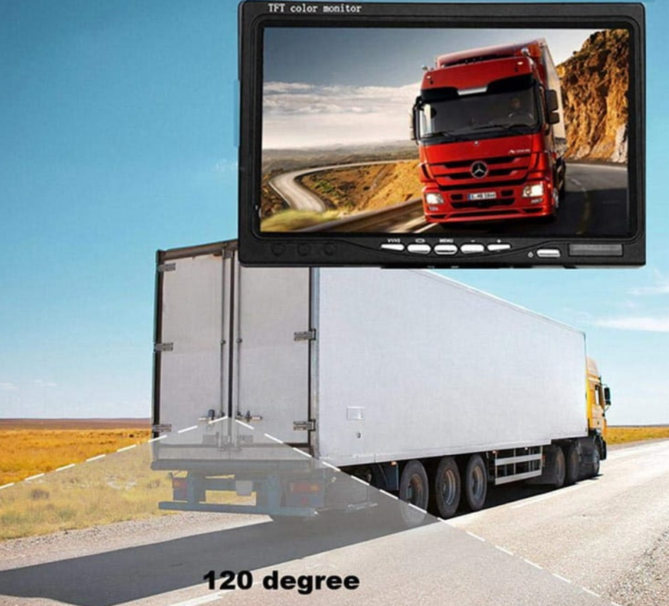 Wireless Rearview Camera System with 7-Inch Display for Vehicles