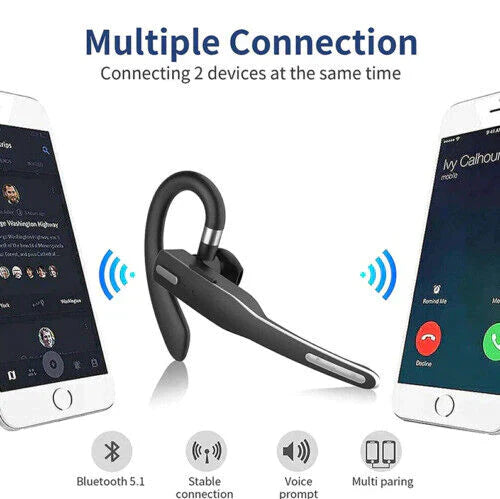 High-Fidelity Bluetooth Headphones with Dual Mic Noise Reduction