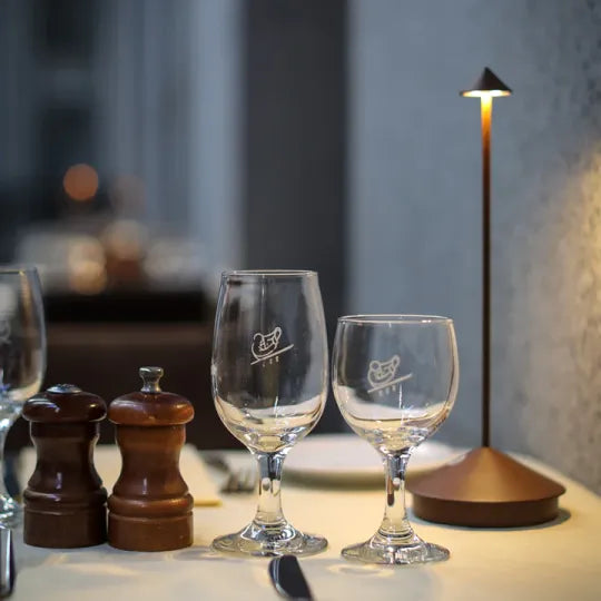 Sleek Wireless LED Lamp with Rechargeable Battery for Home