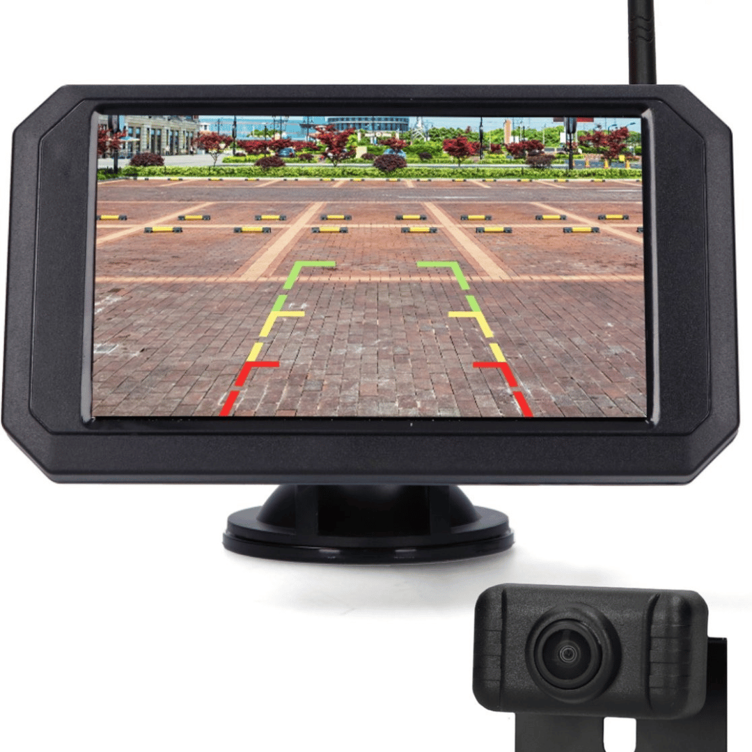 Premium Wireless Backup Camera and Monitor with Night Vision