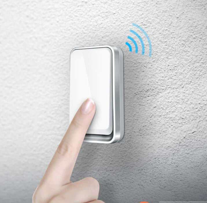 Battery-Free Wireless Doorbell with Waterproof Design and Extended Range