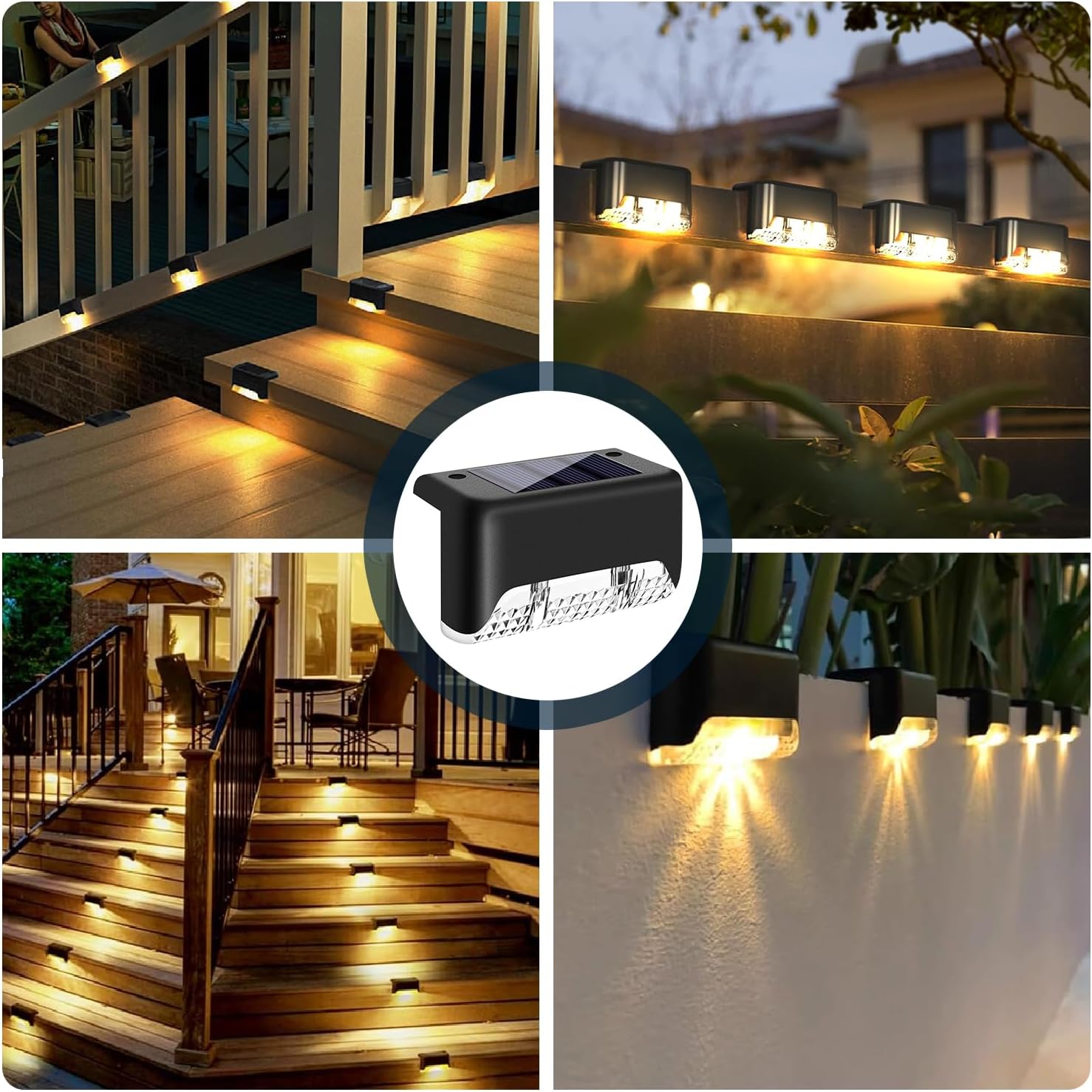 Cordless Solar-Powered LED Light for Outdoor Spaces