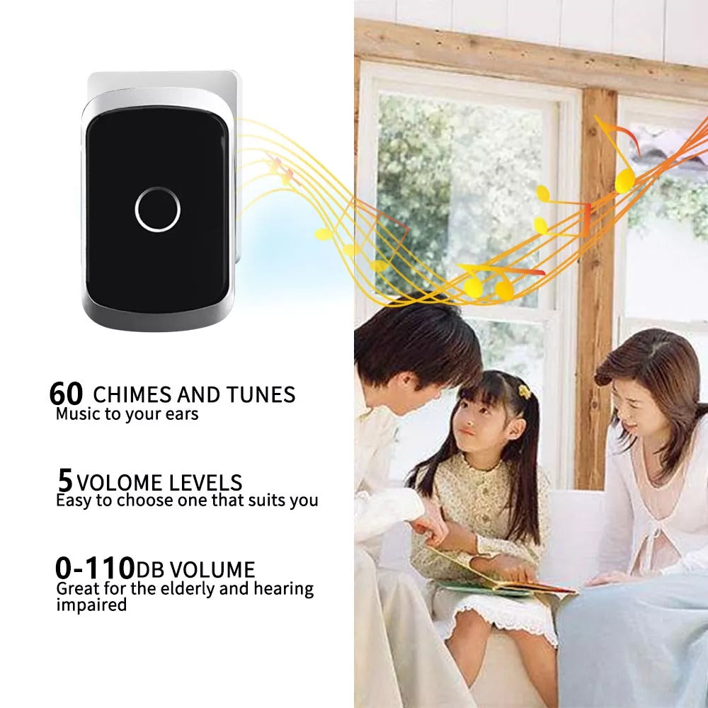 Smart Outdoor Doorbell – Custom Sounds & Weatherproof Design