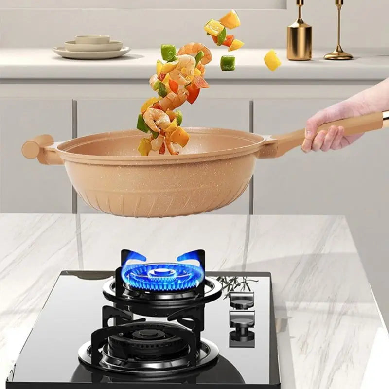 Professional Wok for Cooking - Master Your Stir-Frying Skills