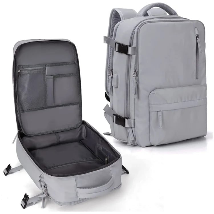 Adventure-Ready Waterproof Backpack with USB Charging Port