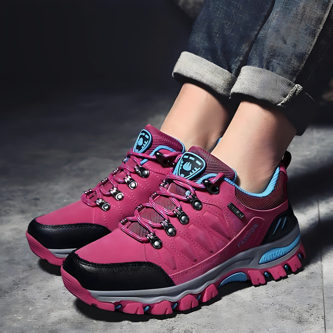 All-Weather Women's Trekking Footwear - Lightweight & Supportive