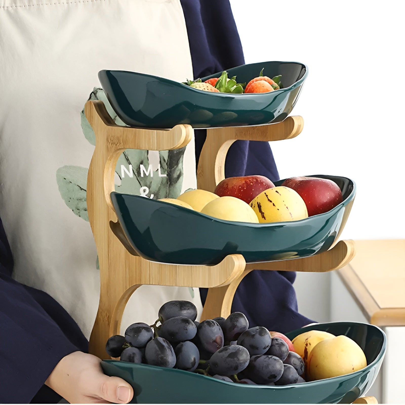 Elegant Multi-Layer Fruit Display Stand for Your Kitchen