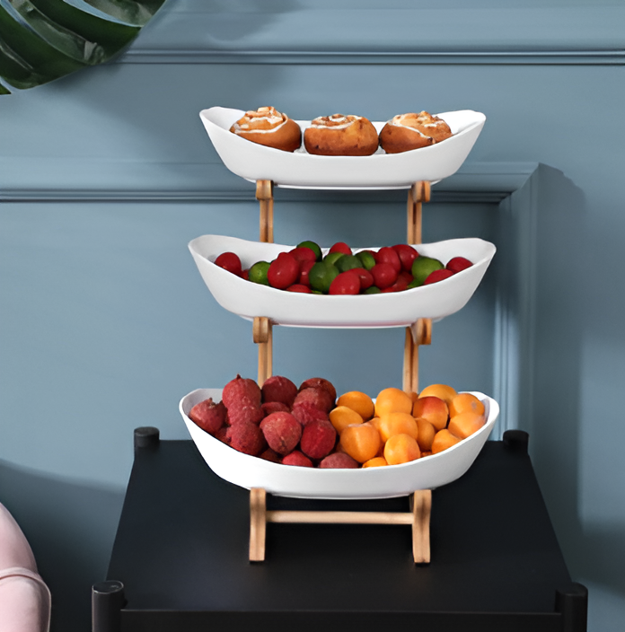 Elegant Multi-Layer Fruit Display Stand for Your Kitchen