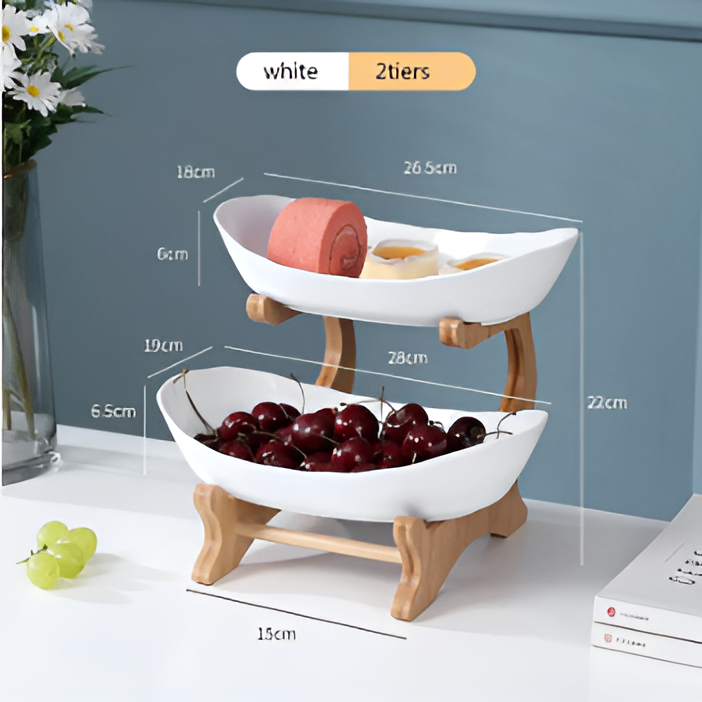 Elegant Multi-Layer Fruit Display Stand for Your Kitchen