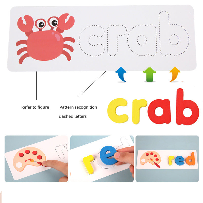 Spelling Game for Kids Inspired by Montessori Principles