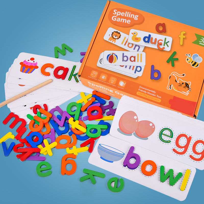Spelling Game for Kids Inspired by Montessori Principles