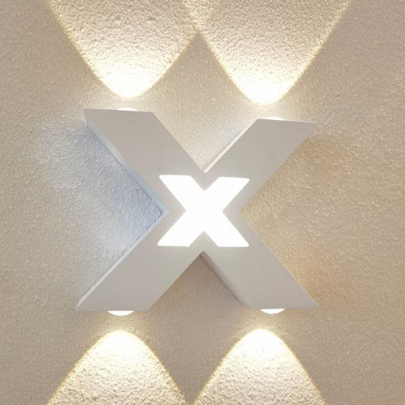 Stylish Outdoor Wall Sconce with Integrated LED Lighting