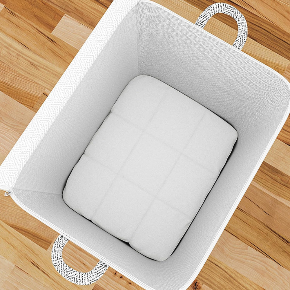 Ultimate Space-Saving Clothes Organizer with Strong Handles