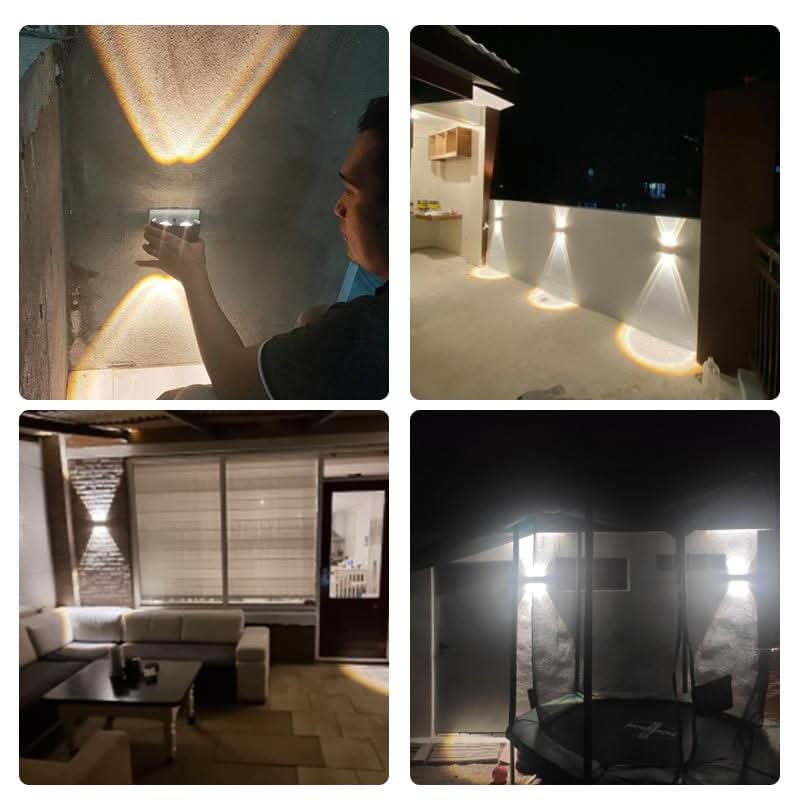 BrilliantBeam - Weather-Resistant LED Wall Light for Outdoor Spaces