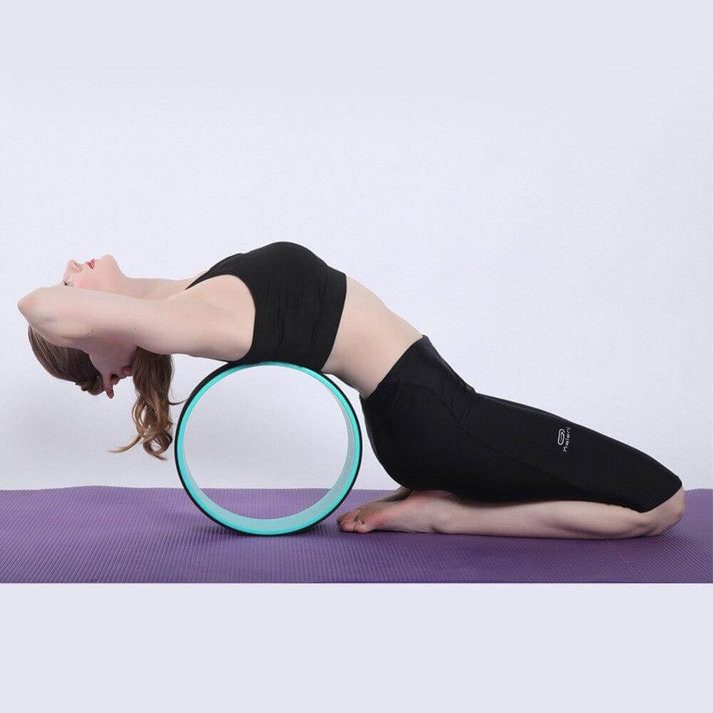 Flexible Support Wheel for Enhanced Yoga & Stretching