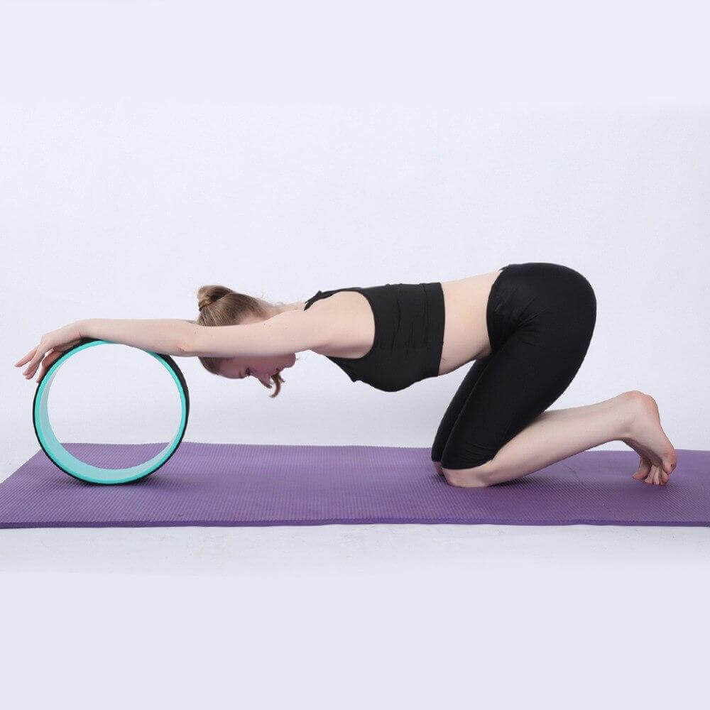 Flexible Support Wheel for Enhanced Yoga & Stretching
