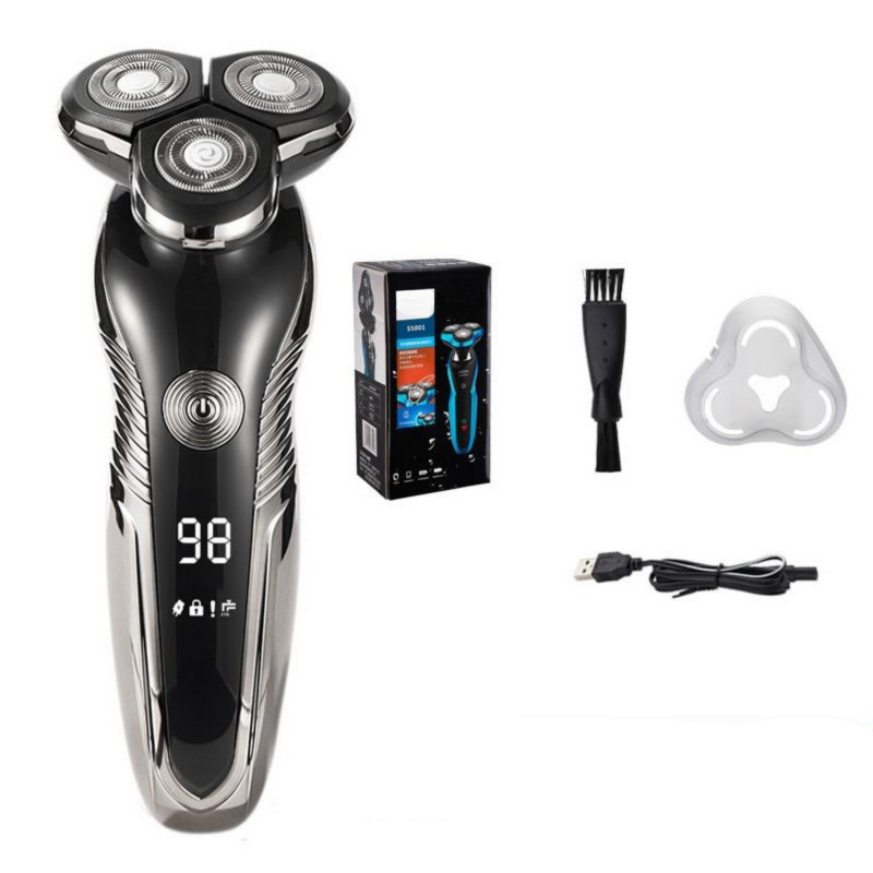 AquaGlide Electric Shaver - Effortless Wet & Dry Grooming