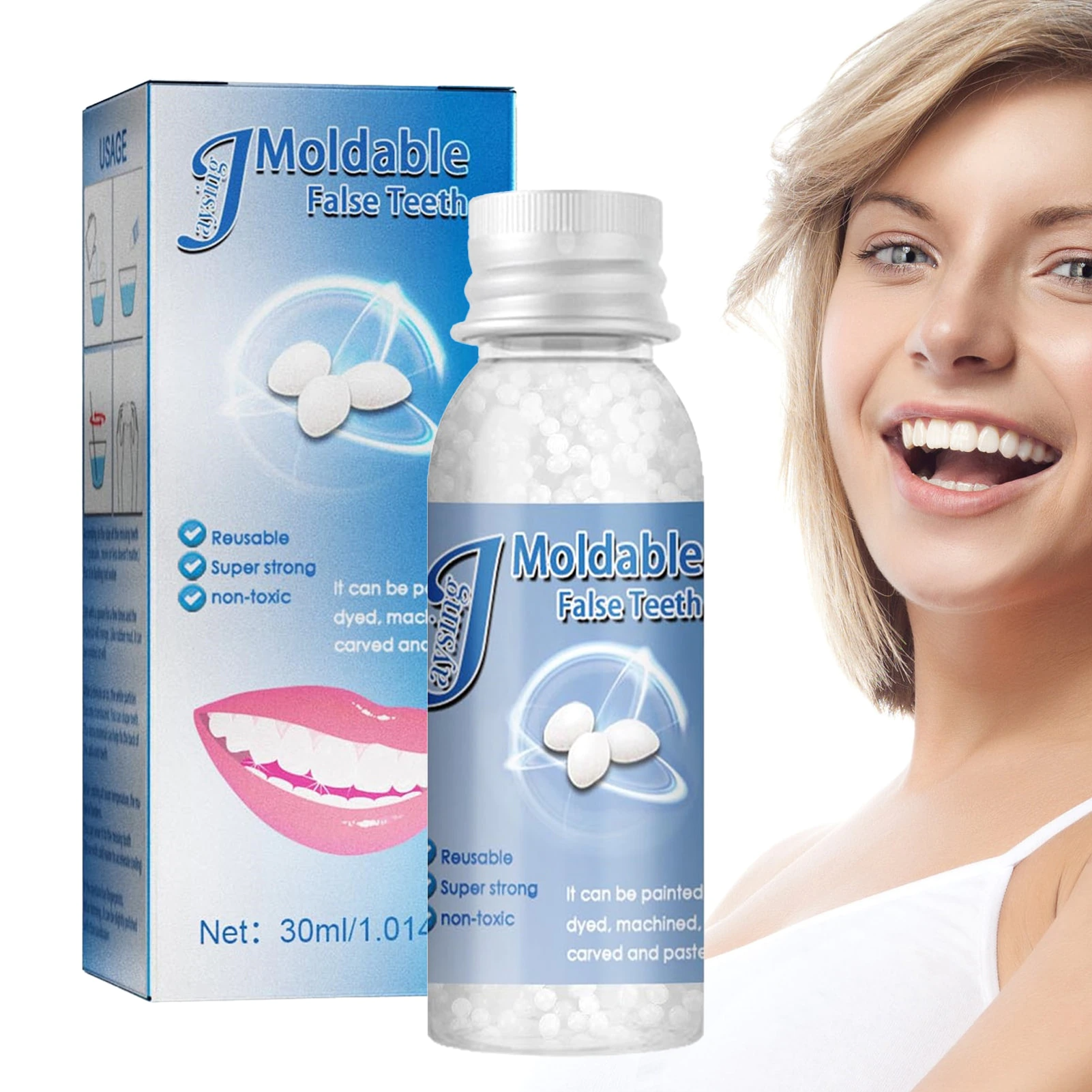 Tooth Repair Kit with Mouldable Material