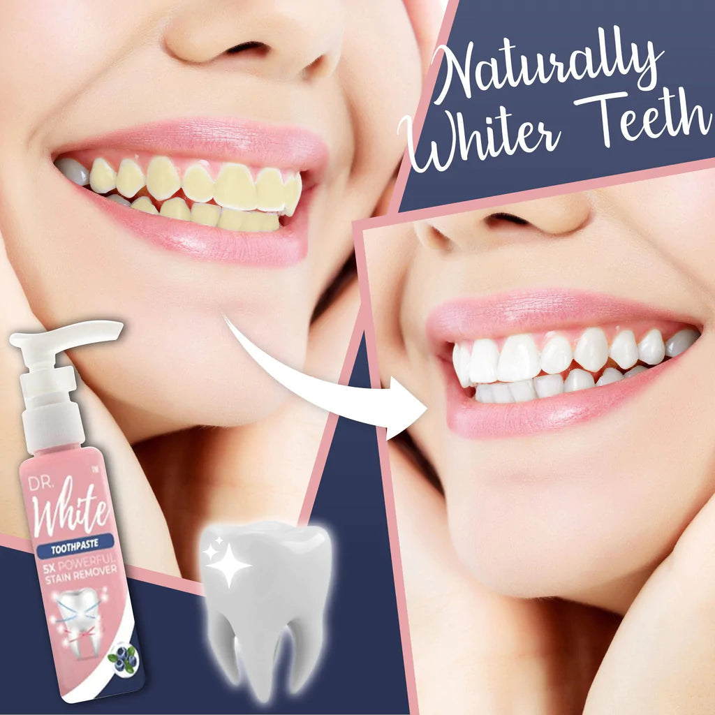 Teeth Whitening | Stain Removal Toothpaste | Gentle Baking Soda Cleanser