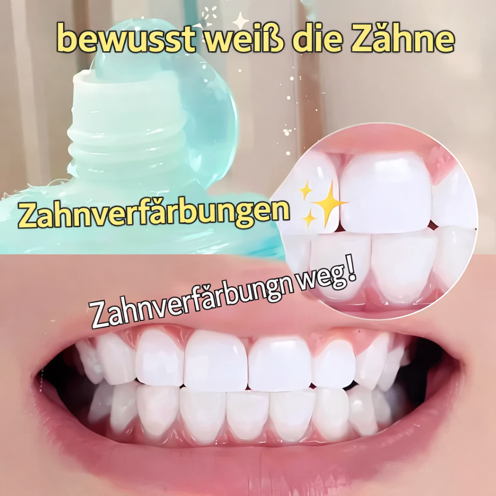 Teeth Whitening Toothpaste with Niacinamide Formula for Gentle Stain Removal
