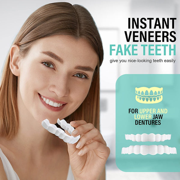 Instant Smile Dental Prosthetics | No Adhesive Needed | Flexible Fit