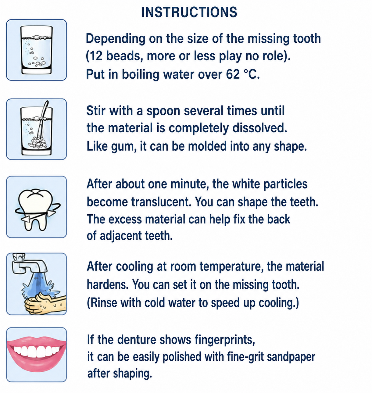 Dental Care | Tooth Repair Kit | Instant Filling for Cavities