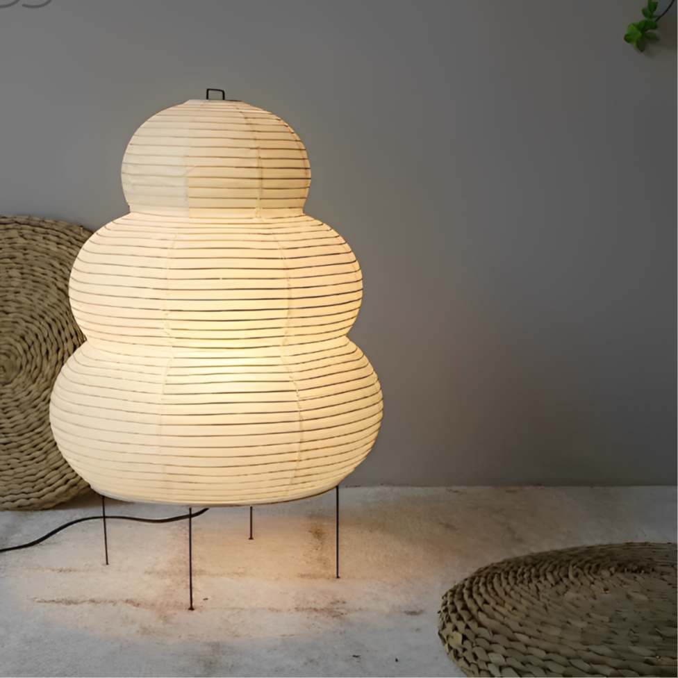 Tranquil Glow Floor Lamp with Adjustable LED Lighting