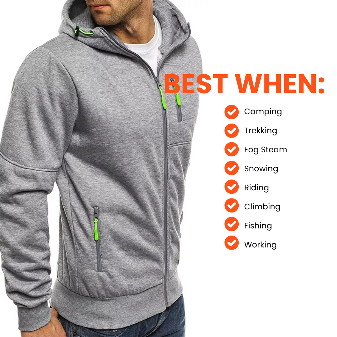 All-Season Performance Hoodie – Cozy, Functional, and Adaptable