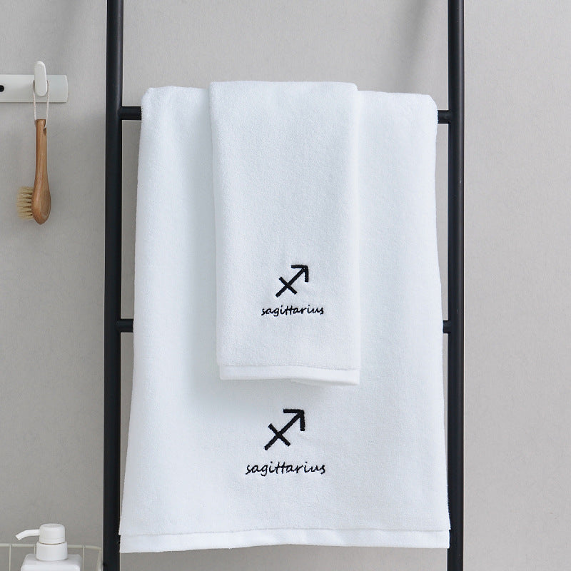 Celestial Cotton Towel Duo - Quick-Dry & Lightweight
