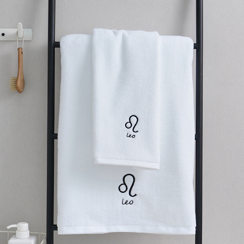 Celestial Cotton Towel Duo - Quick-Dry & Lightweight