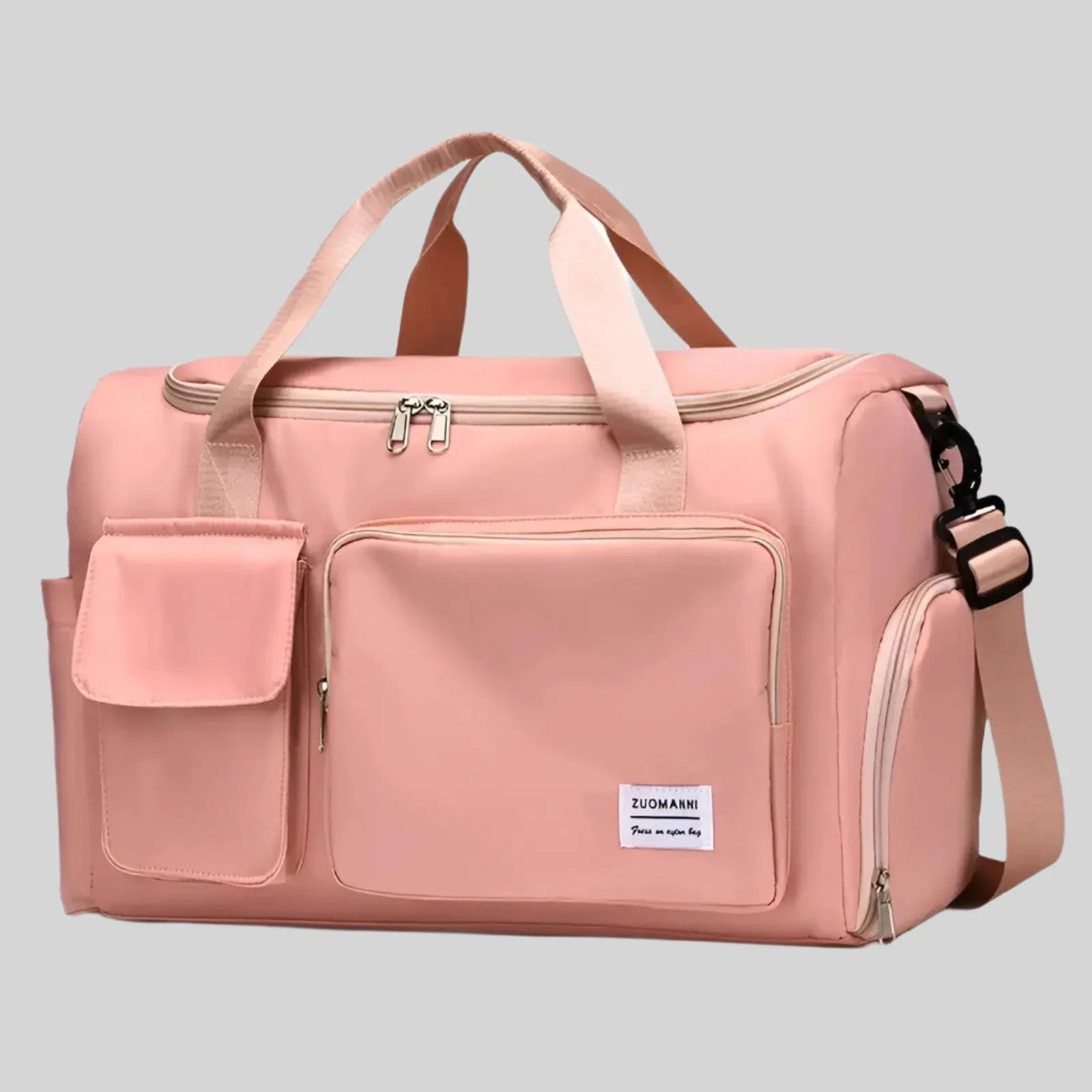 All-Weather Travel Bag with Dedicated Shoe Storage