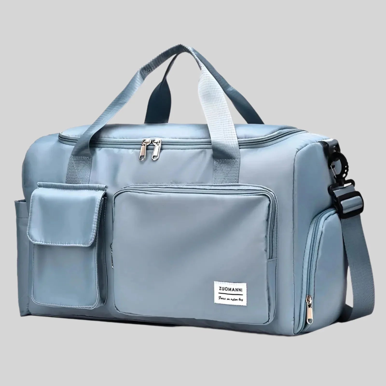 All-Weather Travel Bag with Dedicated Shoe Storage