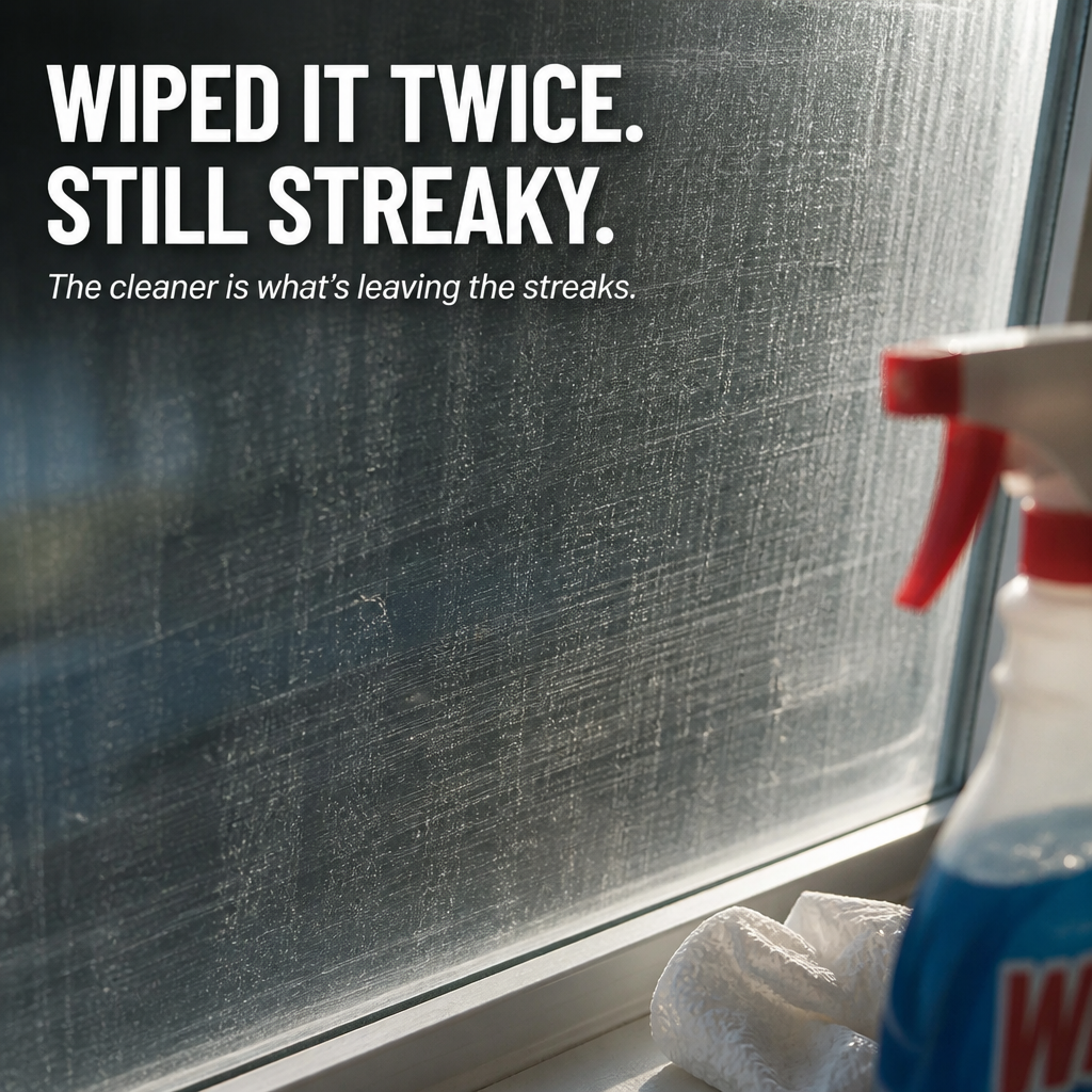 LumaClean™ — Clean Glass, Mirrors & Car Windows Streaklessly with Only Water