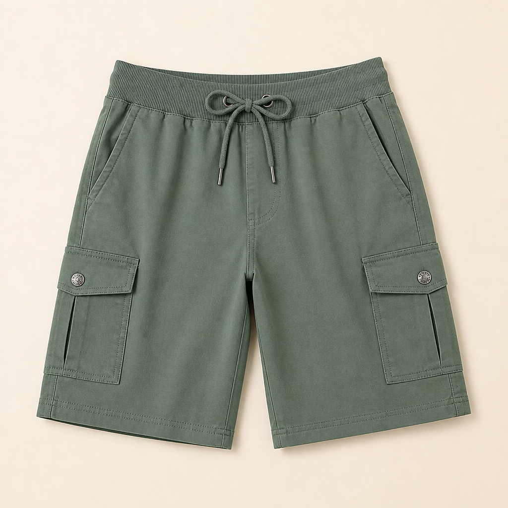 VentureLux™ – Bermuda Cargo Shorts with UPF 50 and Quick-Dry Fabric