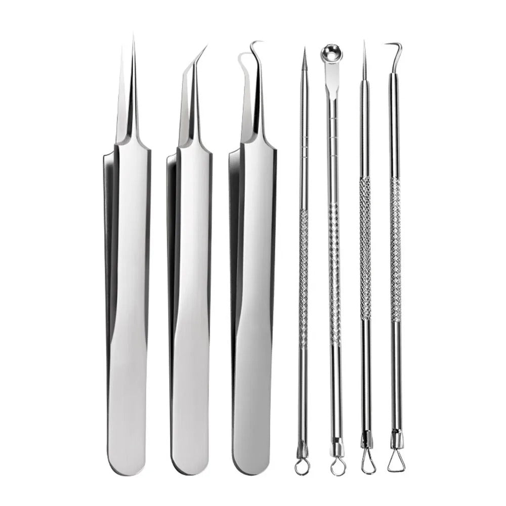 Dermaluxe™ Precision Extraction Set — Take Control with Painless, Pro-Level Clear Skin Anytime, Anywhere