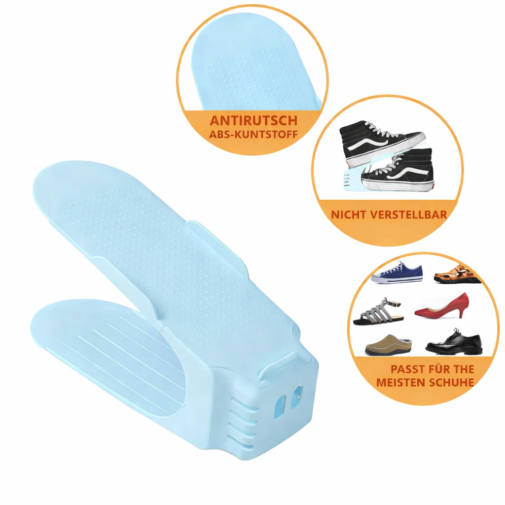Shoe Storage Organizer | Space-Saving Design | Adjustable Shoe Rack | ShoeMate