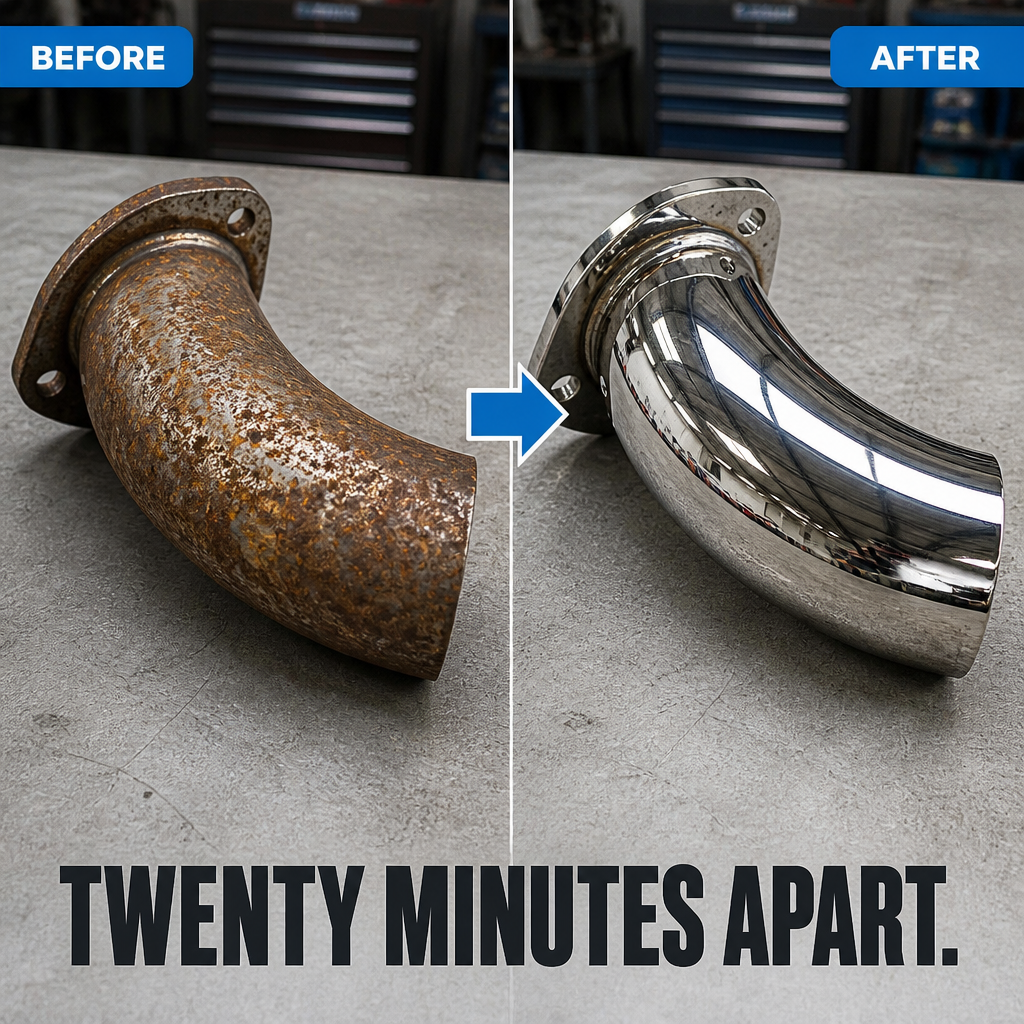MirrorFelt™ — Bring Rust, Marble & Auto Parts Back to 100GU Mirror Glow | 3 for 2 Inside