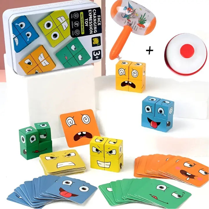 Wooden Educational Toy Building Blocks – Sorting, Stacking, Discovering (Ages 3+)