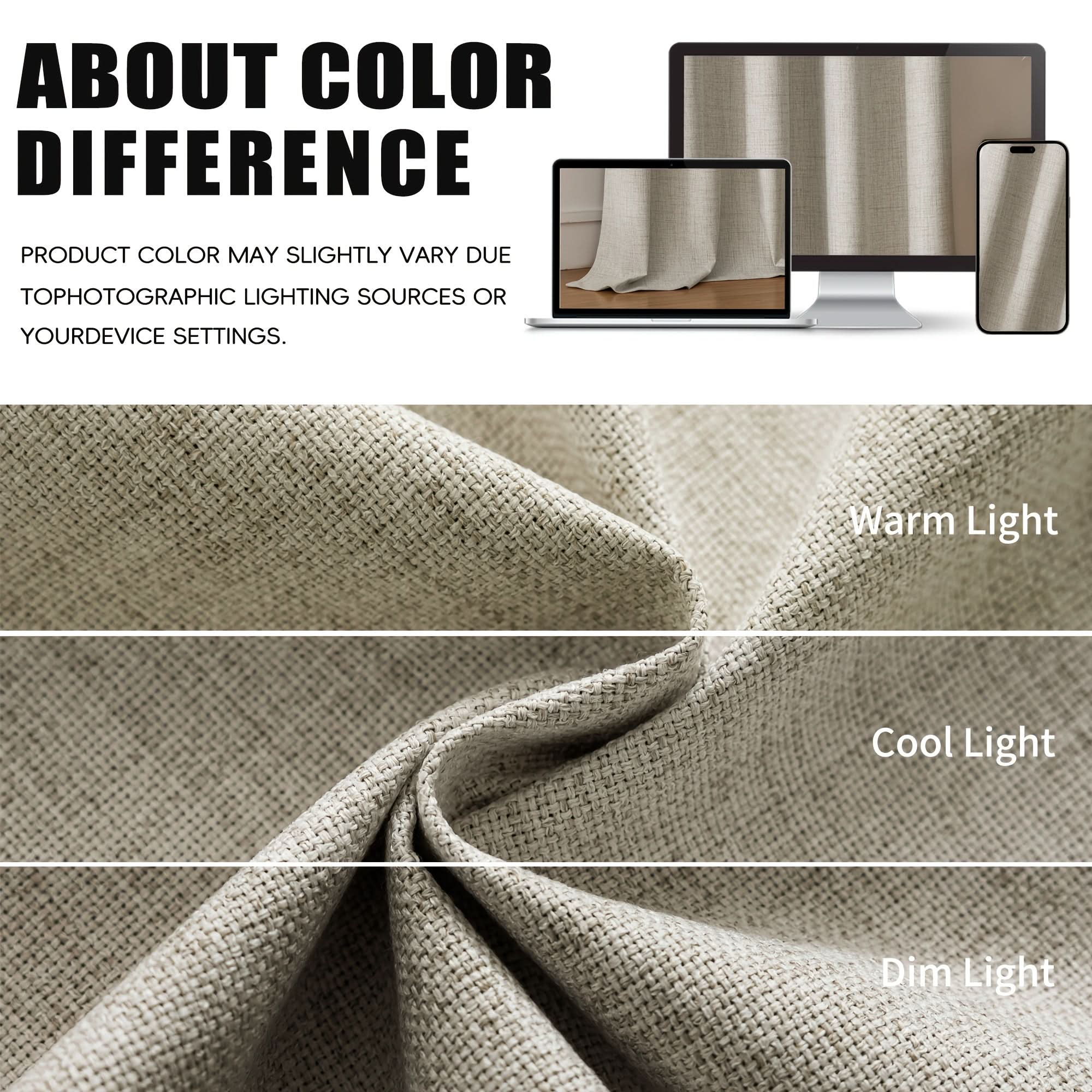 Textured Blackout Curtains for Stylish Living Room Decor