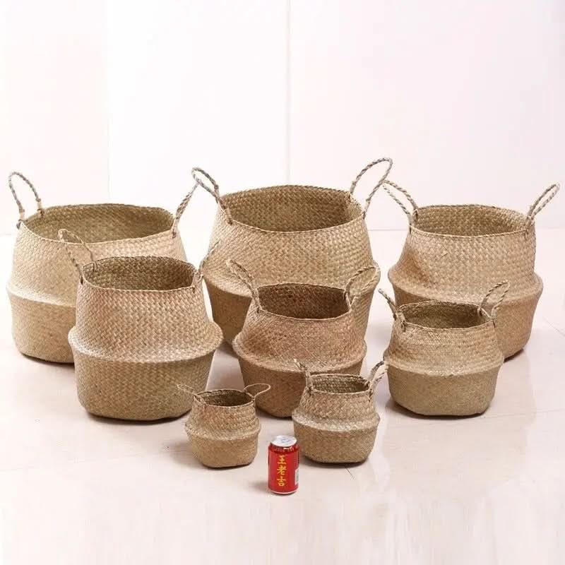 Seagrass Storage Basket – Woven Design for Organizing